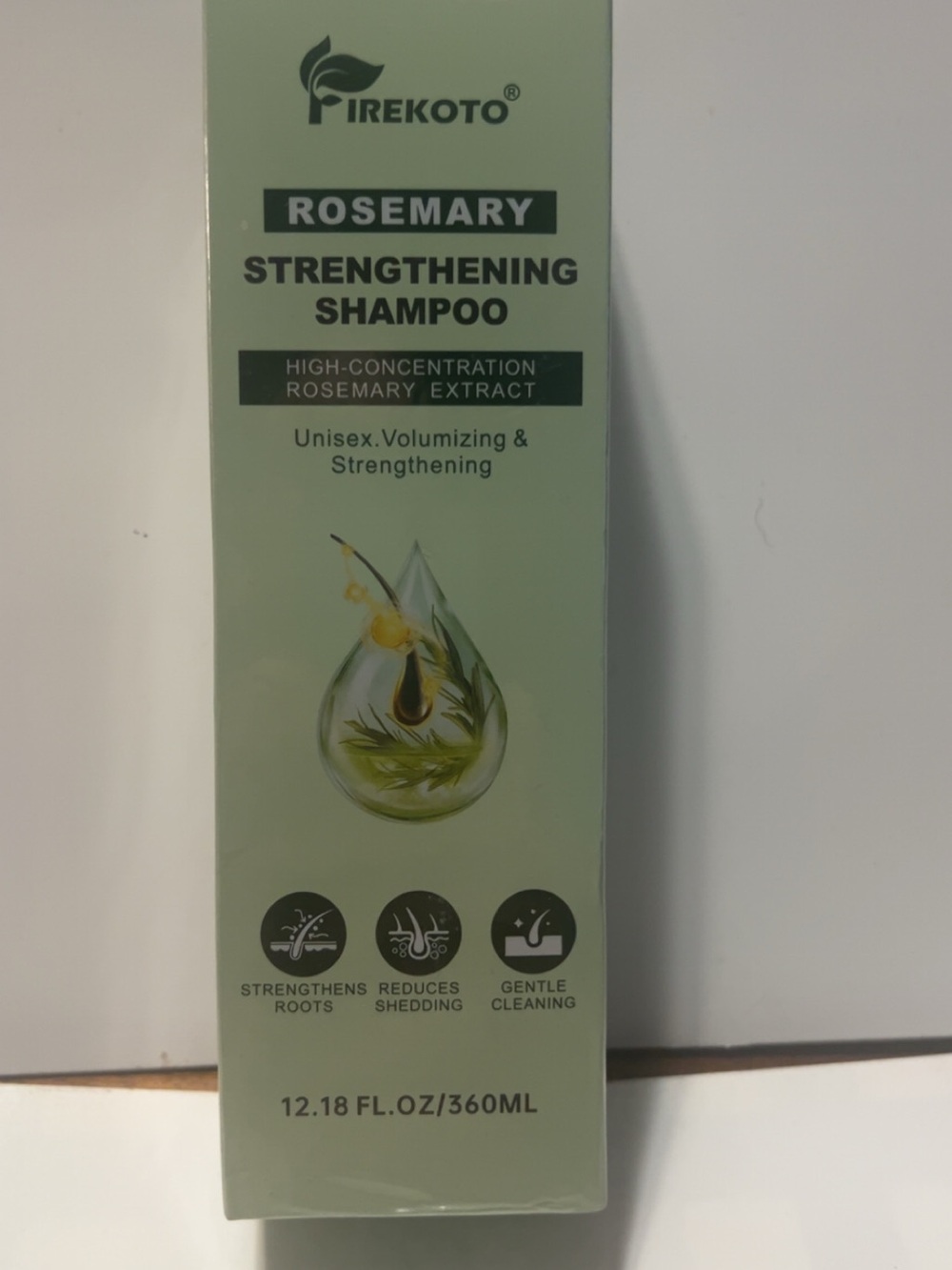 Firekoto Rosemary Strengthening Shampoo - Light Green